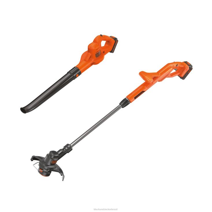 BLACK+DECKER N20D432Kit combinado de soprador de folhas e aparador de cordas máximo de 20 V ar livre