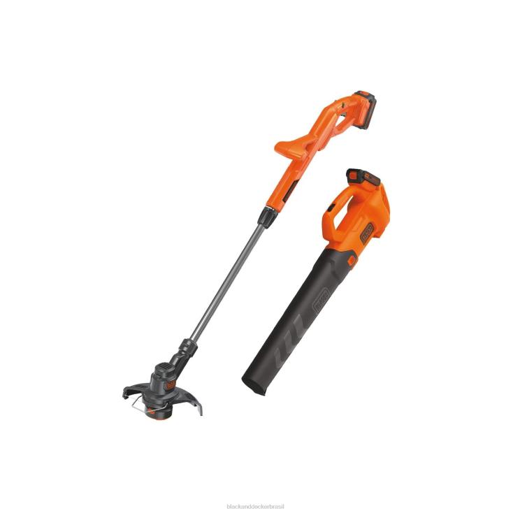 BLACK+DECKER N20D433Kit combinado de soprador de folhas e aparador de cordas máximo de 20 V ar livre