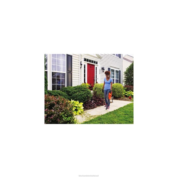BLACK+DECKER N20D434Kit combinado de aparador / biseladora e varredora de corda máxima de 20 V de 10 polegadas ar livre