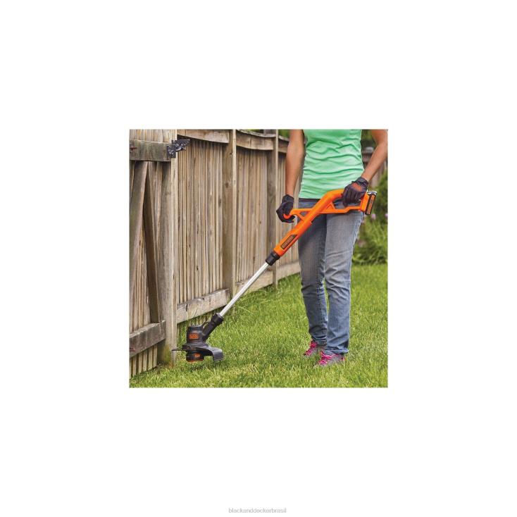 BLACK+DECKER N20D43520v max powerconnect 10 pol. Kit combinado de aparador de cordas sem fio 2 em 1/varredor de biseladora ar livre