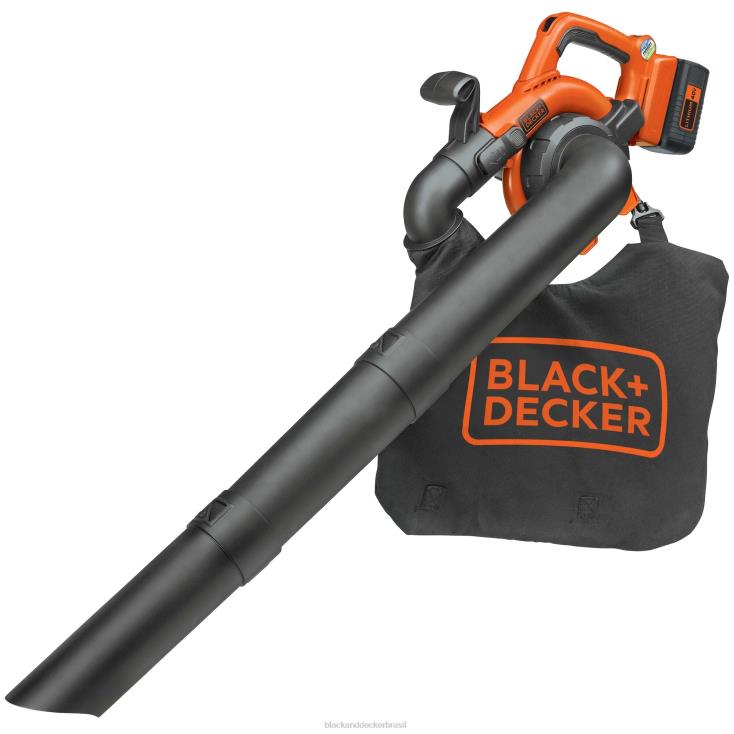 BLACK+DECKER N20D439Kit soprador de folhas/aspirador de folhas máximo 40v sem fio ar livre