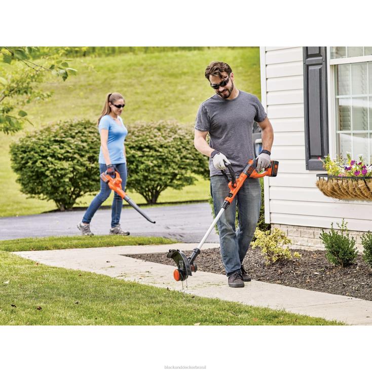BLACK+DECKER N20D441Kit combinado de aparador / varredor de corda de lítio máximo de 40 V ar livre