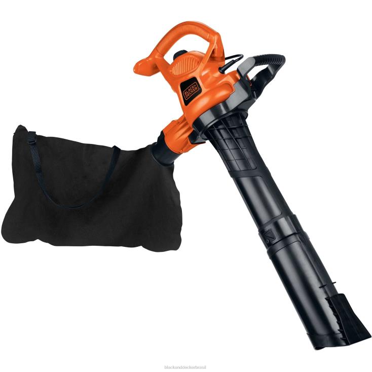 BLACK+DECKER N20D443Triturador a vácuo com soprador elétrico 12 amp 3 em 1 ar livre