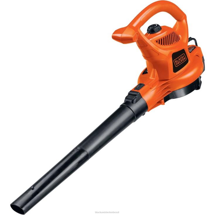 BLACK+DECKER N20D443Triturador a vácuo com soprador elétrico 12 amp 3 em 1 ar livre