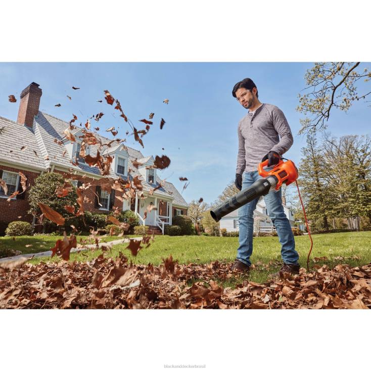 BLACK+DECKER N20D445soprador de folhas axial 9 amperes ar livre
