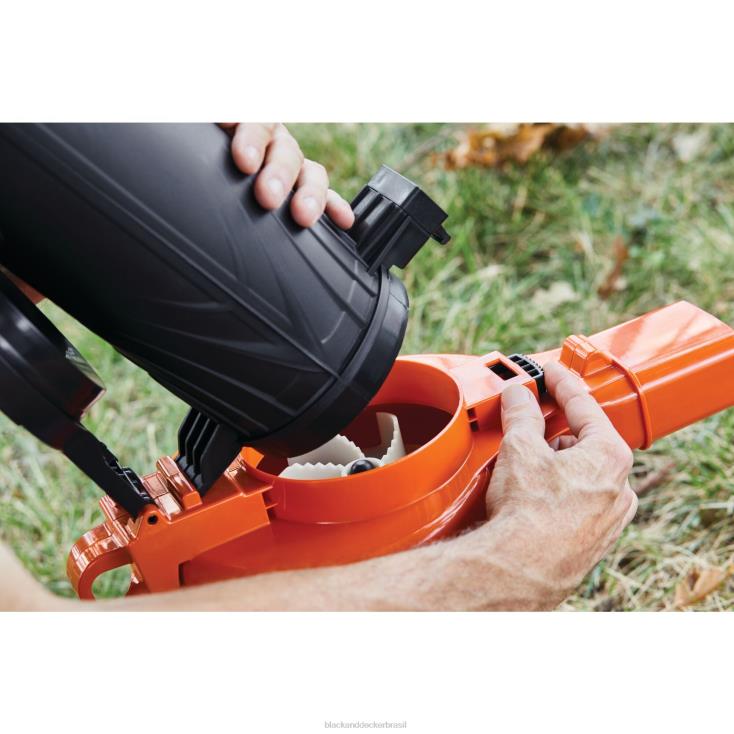BLACK+DECKER N20D447Soprador/vácuo/triturador de 12 A ar livre