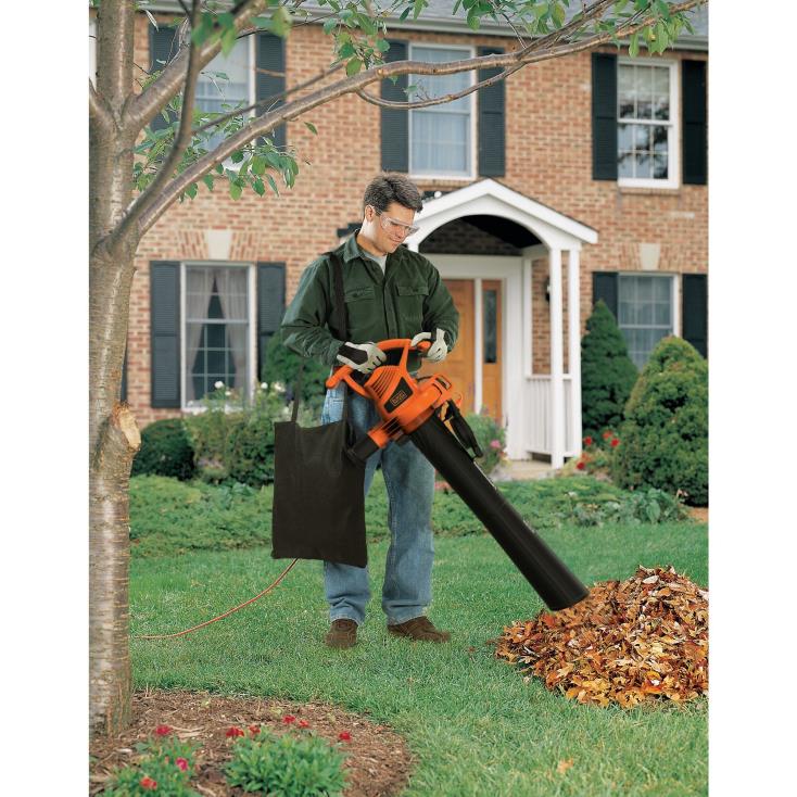 BLACK+DECKER N20D447Soprador/vácuo/triturador de 12 A ar livre