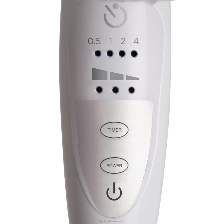 BLACK+DECKER N20D172Ventilador de suporte de 18 pol. com controle remoto branco casa e estilo de vida