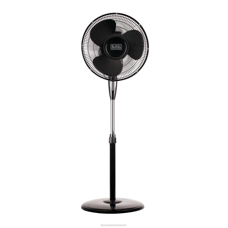BLACK+DECKER N20D173Ventilador de suporte de 18 pol. - base redonda remota casa e estilo de vida