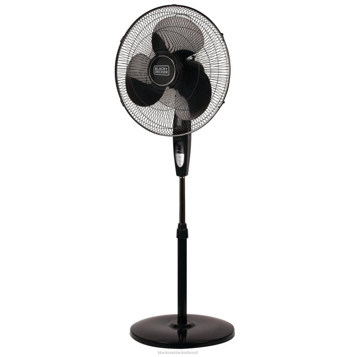 BLACK+DECKER N20D173Ventilador de suporte de 18 pol. - base redonda remota casa e estilo de vida