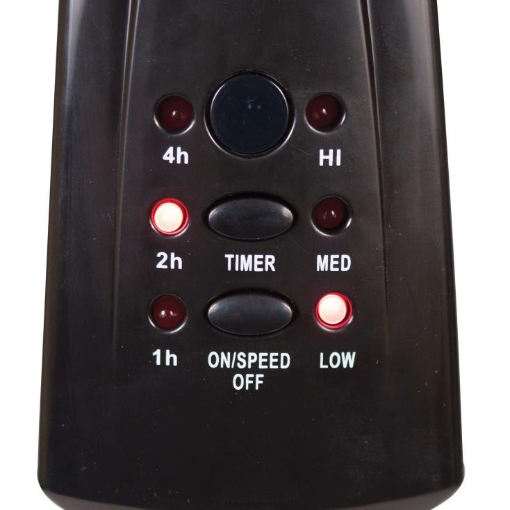 BLACK+DECKER N20D173Ventilador de suporte de 18 pol. - base redonda remota casa e estilo de vida