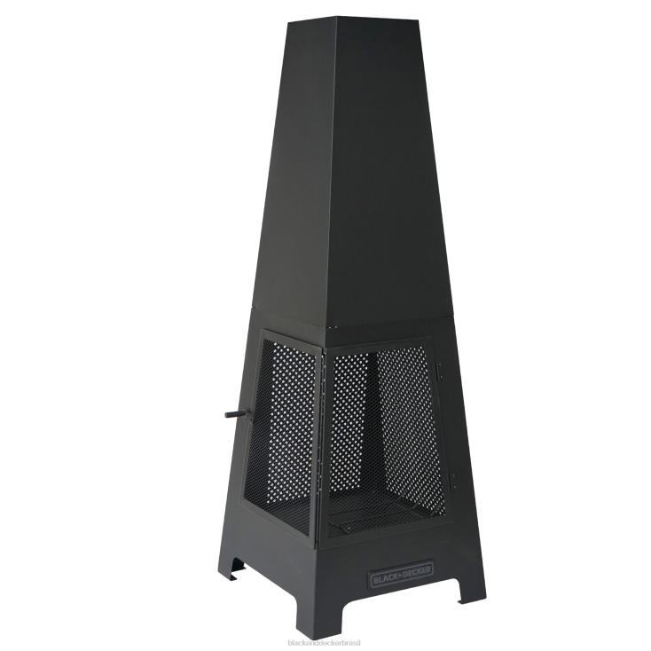 BLACK+DECKER N20D219pirâmide a lenha chiminea casa e estilo de vida