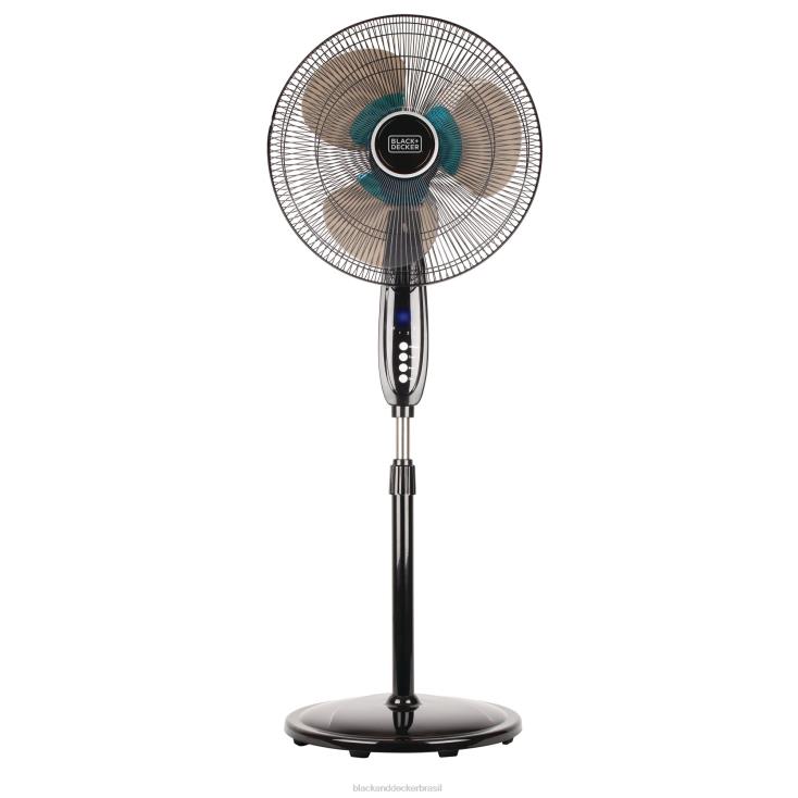 BLACK+DECKER N20D220Ventilador de suporte de lâmina dupla de 16 pol. com controle remoto casa e estilo de vida