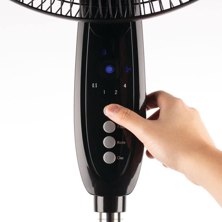 BLACK+DECKER N20D220Ventilador de suporte de lâmina dupla de 16 pol. com controle remoto casa e estilo de vida