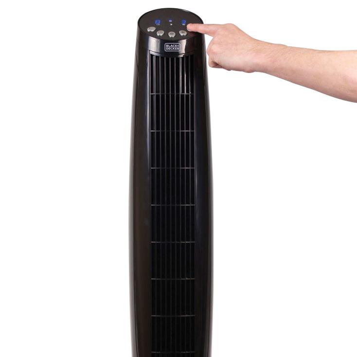 BLACK+DECKER N20D221Ventilador de torre digital de 36