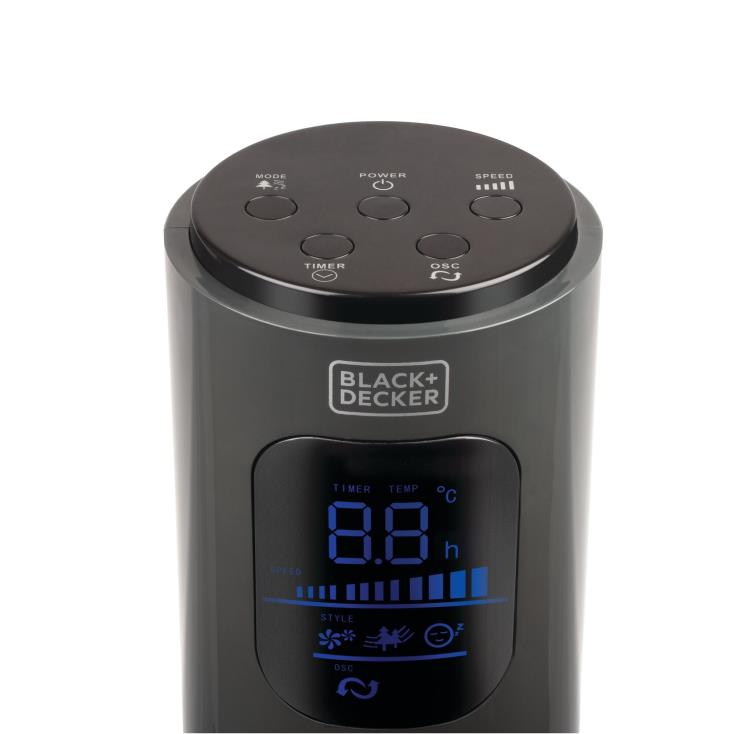 BLACK+DECKER N20D223Ventilador de torre de 48