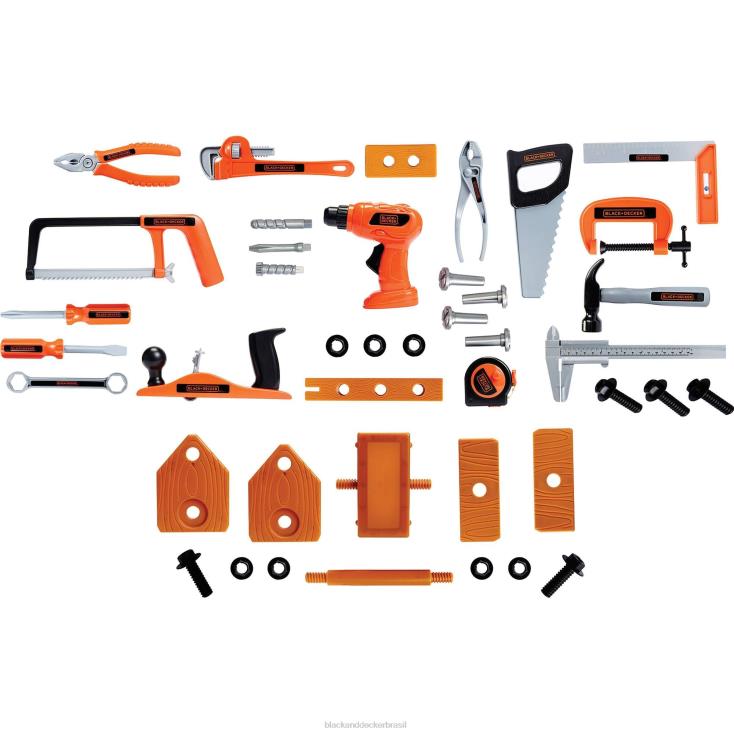 BLACK+DECKER N20D251conjunto de ferramentas de luxo com caixa de ferramentas casa e estilo de vida