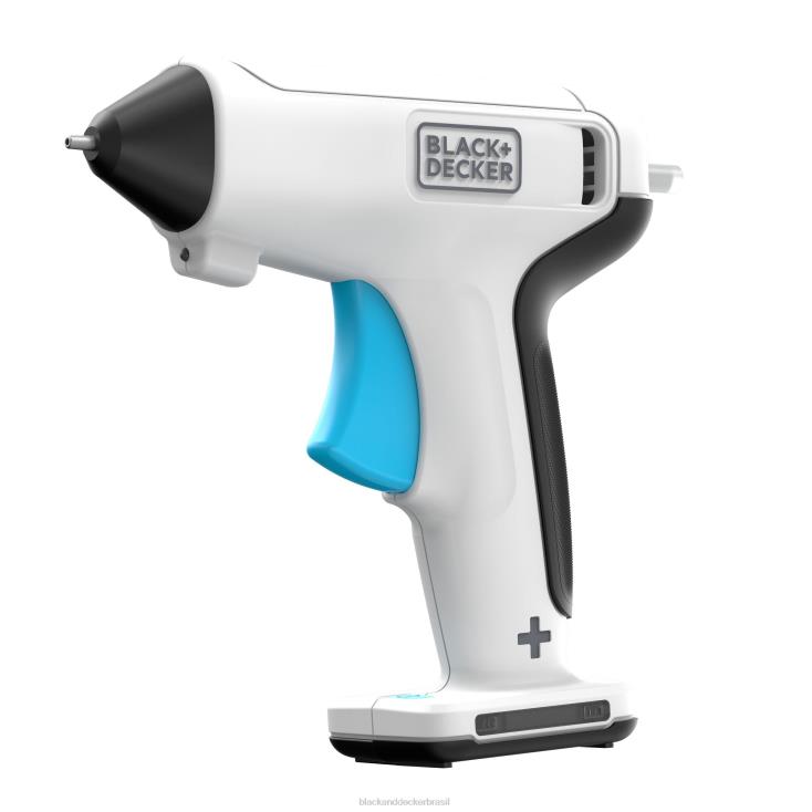 BLACK+DECKER N20D148Pistola de cola sem fio 4v max recarregável usb casa e estilo de vida