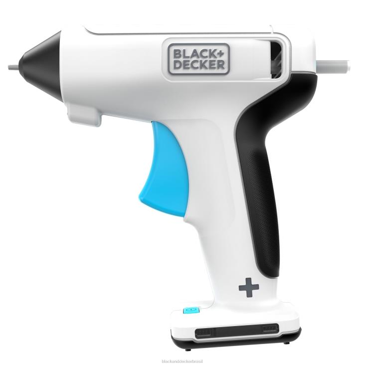 BLACK+DECKER N20D148Pistola de cola sem fio 4v max recarregável usb casa e estilo de vida
