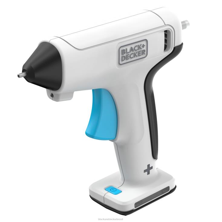 BLACK+DECKER N20D148Pistola de cola sem fio 4v max recarregável usb casa e estilo de vida