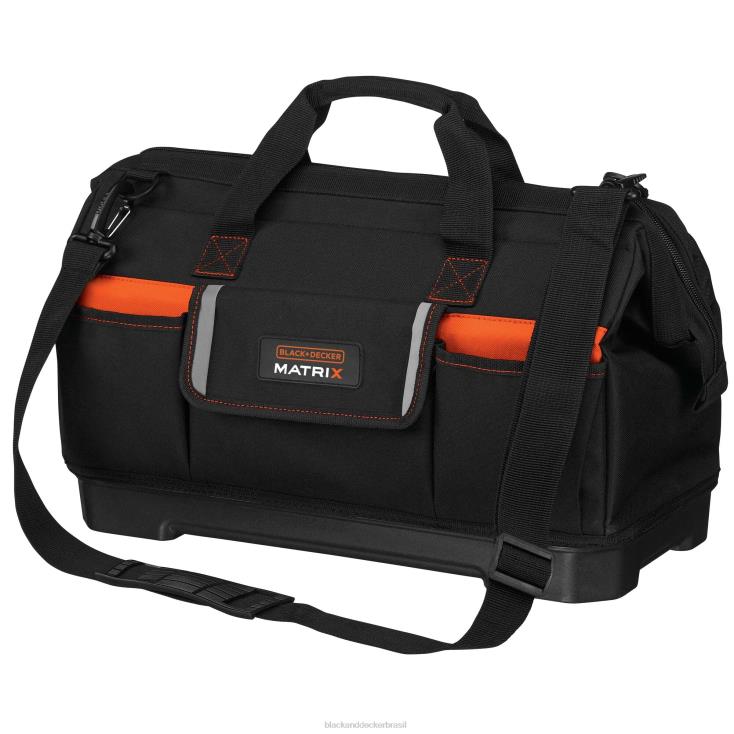 BLACK+DECKER N20D135sacola de ferramentas para sistema matricial de boca larga de 21 polegadas casa e estilo de vida