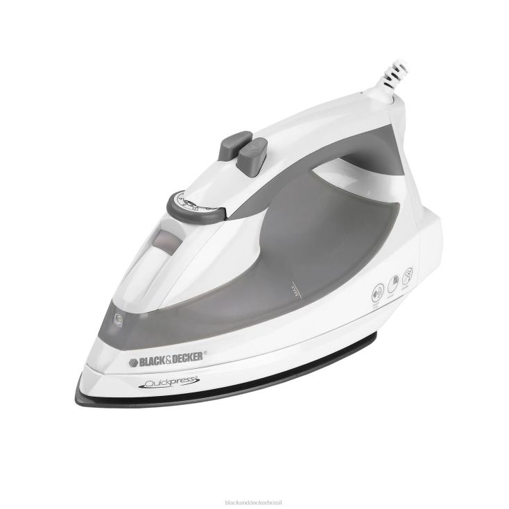 BLACK+DECKER N20D143ferro quickpress com tecnologia de vapor inteligente casa e estilo de vida