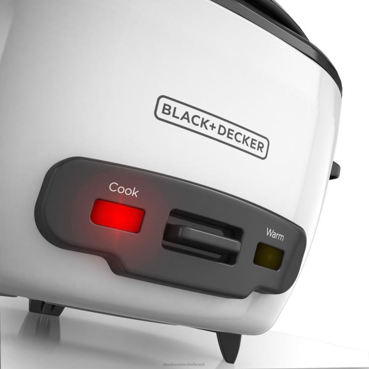 BLACK+DECKER N20D335Panela elétrica de arroz de 6 xícaras cozinha