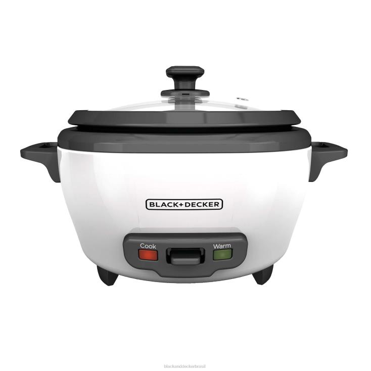 BLACK+DECKER N20D335Panela elétrica de arroz de 6 xícaras cozinha