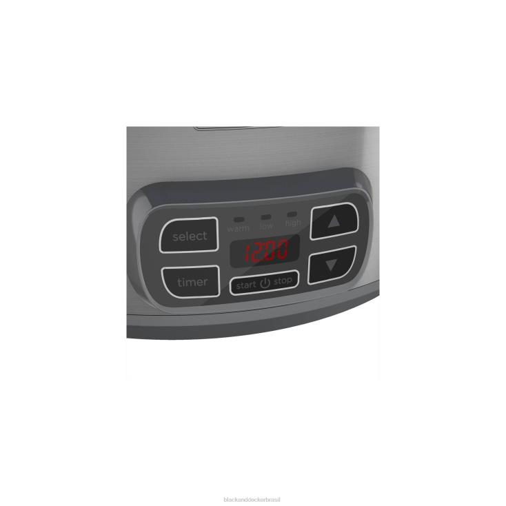 BLACK+DECKER N20D341Fogão lento de 7 litros cozinha