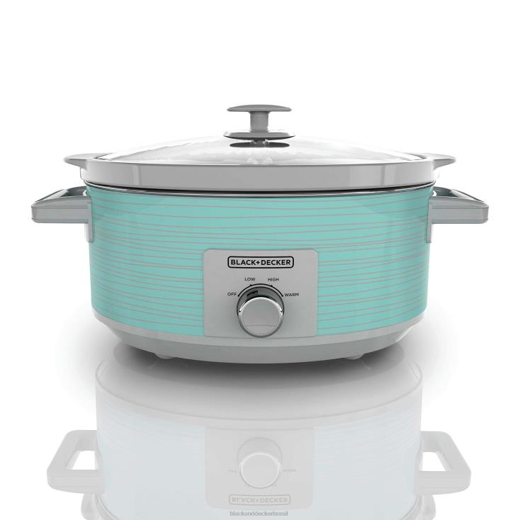 BLACK+DECKER N20D342Fogão lento de 7 litros cozinha
