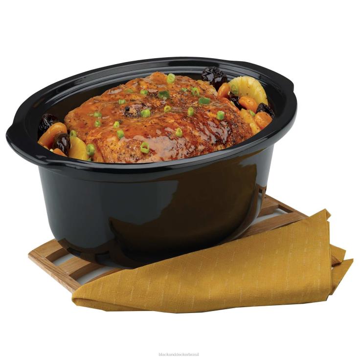BLACK+DECKER N20D343fogão lento de aço inoxidável cozinha