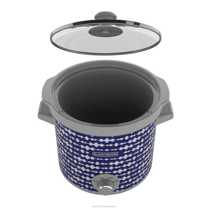 BLACK+DECKER N20D345Fogão lento de 4 litros cozinha