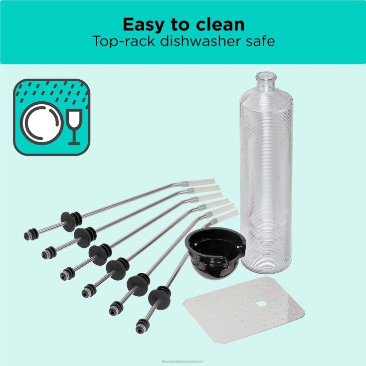 BLACK+DECKER N20D324fabricante de coquetéis bev cozinha
