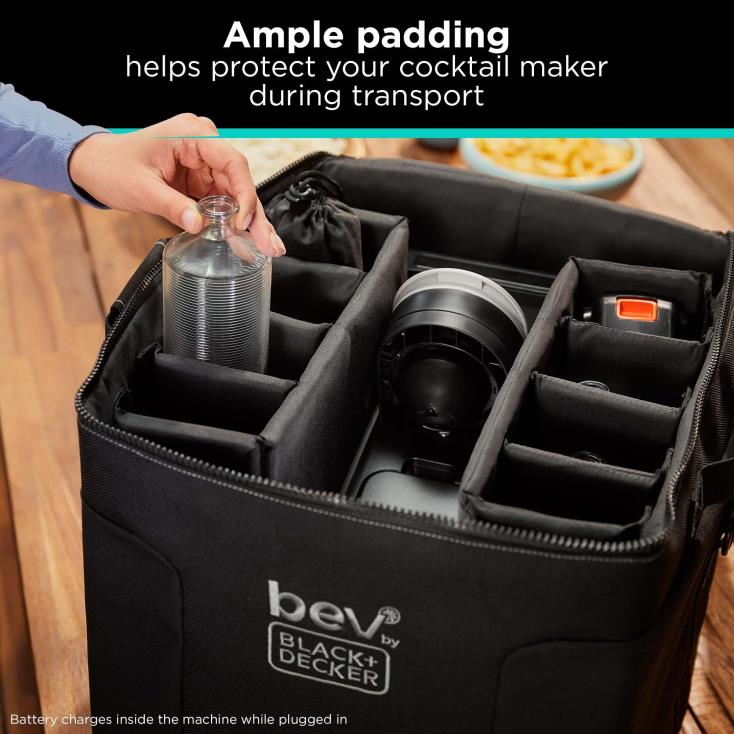 BLACK+DECKER N20D325saco de armazenamento para coqueteleira bev cozinha