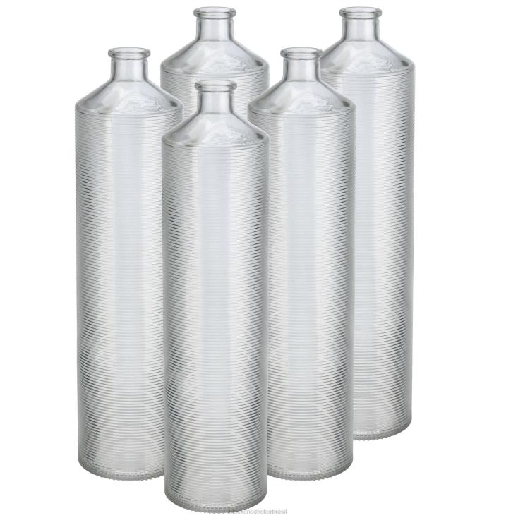 BLACK+DECKER N20D331Bev coqueteleira garrafas dispensadoras de licor de vidro próprias para máquina de lavar louça 5 unidades cozinha
