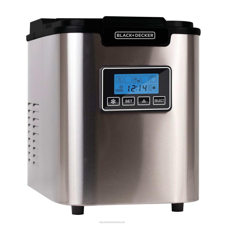 BLACK+DECKER N20D296Máquina de fazer gelo com capacidade de 26 libras cozinha