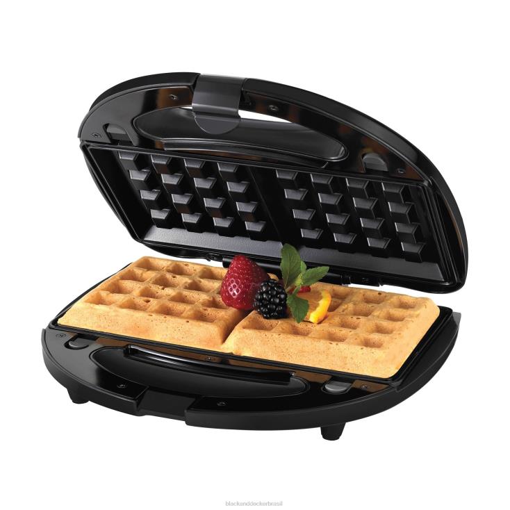 BLACK+DECKER N20D312Sanduicheira e grelha para waffles grelhados 4 em 1 cozinha