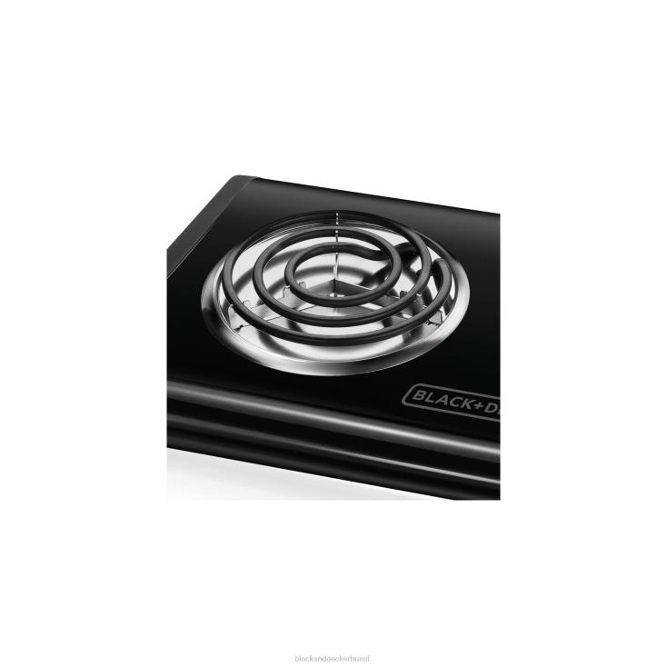 BLACK+DECKER N20D320gama de buffet portátil de queimador duplo cozinha