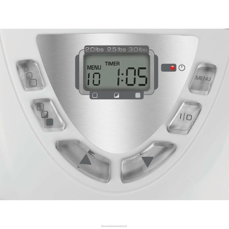 BLACK+DECKER N20D322luxo 3 libras. máquina de fazer pão automática cozinha