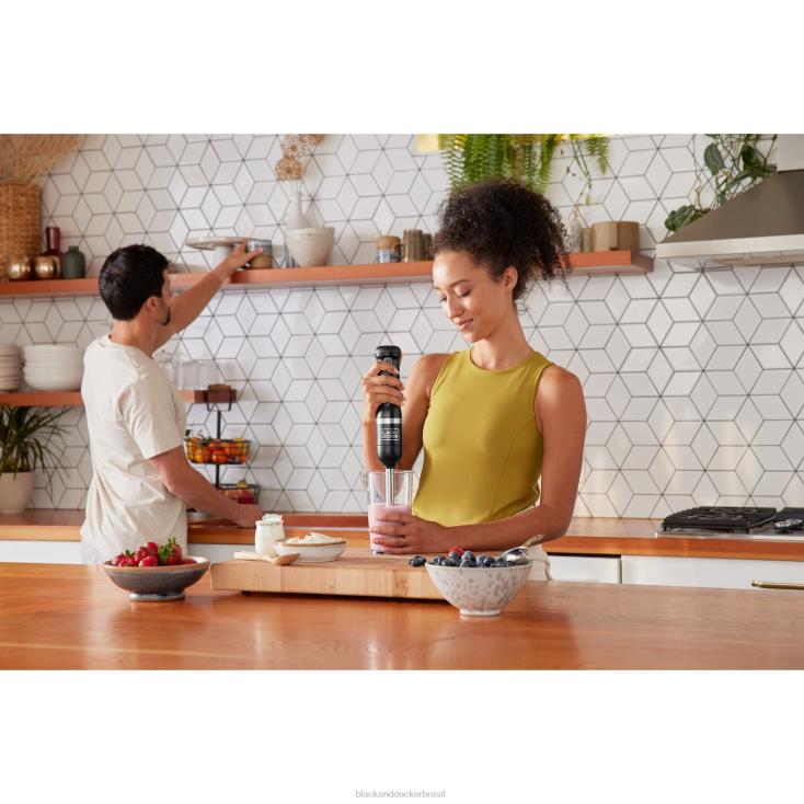 BLACK+DECKER N20D254kit liquidificador varinha de cozinha preto cozinha