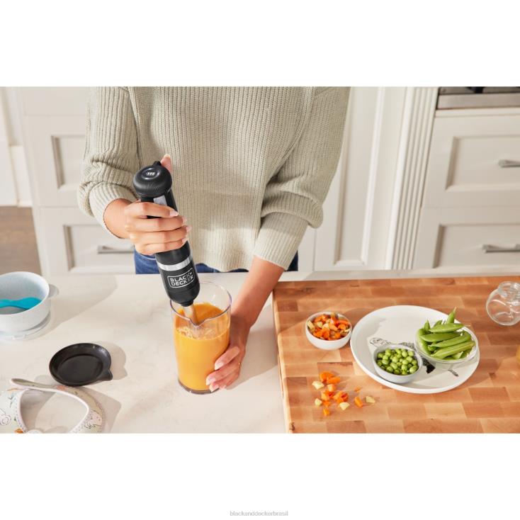BLACK+DECKER N20D254kit liquidificador varinha de cozinha preto cozinha