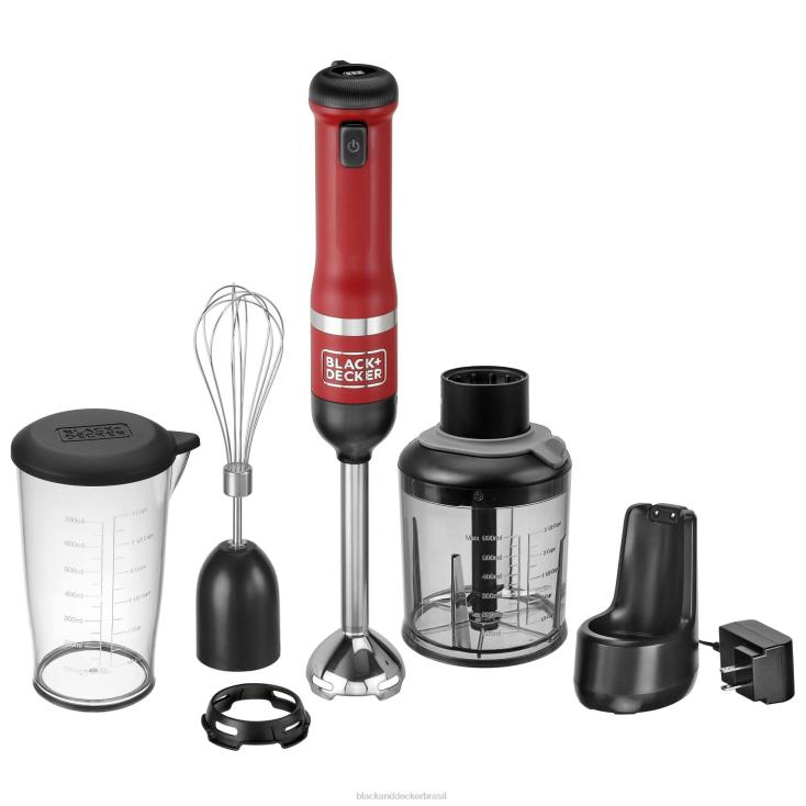 BLACK+DECKER N20D259varinha de cozinha 3 kit sem armazenamento vermelho cozinha
