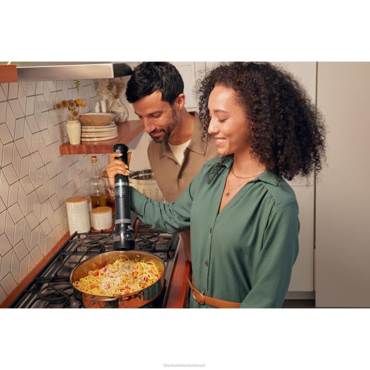 BLACK+DECKER N20D266varinha de cozinha 6 kit preto cozinha