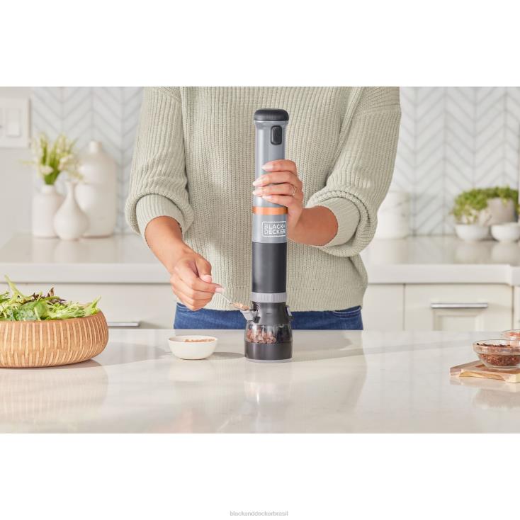 BLACK+DECKER N20D267varinha de cozinha 6 kit cinza cozinha