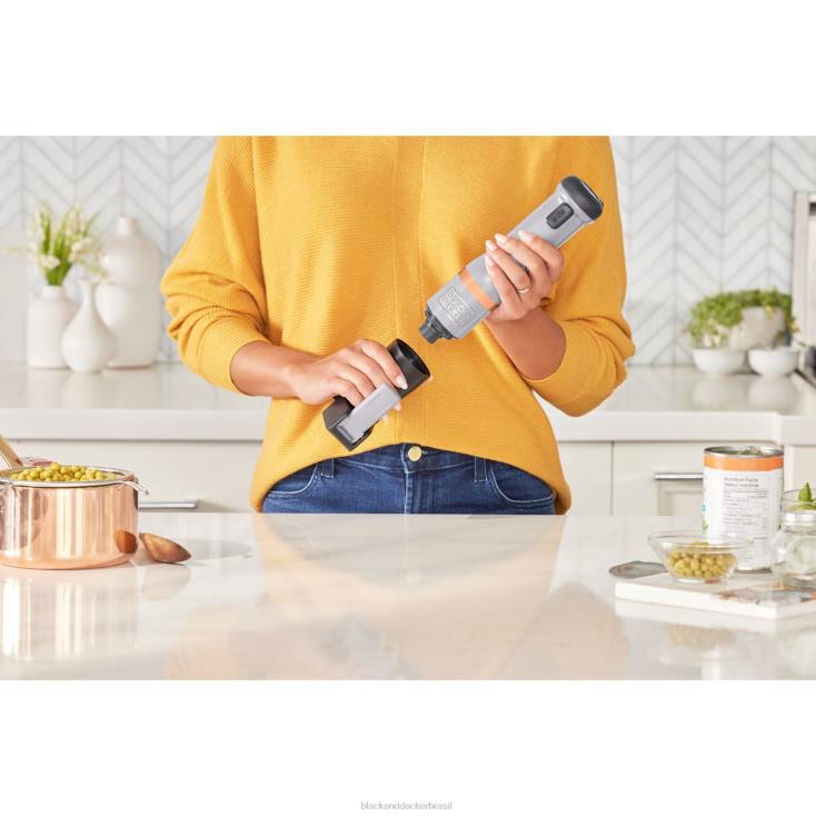 BLACK+DECKER N20D267varinha de cozinha 6 kit cinza cozinha