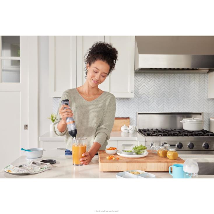 BLACK+DECKER N20D267varinha de cozinha 6 kit cinza cozinha