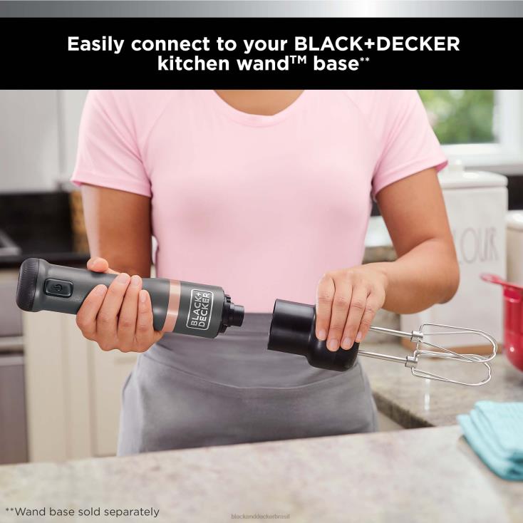 BLACK+DECKER N20D271acessório misturador manual para varinha de cozinha cozinha