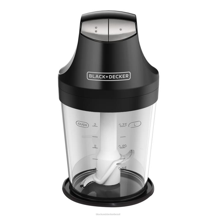 BLACK+DECKER N20D281Picador ergo de 3 xícaras com duas tigelas encaixáveis cozinha