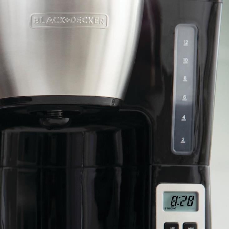 BLACK+DECKER N20D291Cafeteira térmica programável para 12 xícaras cozinha
