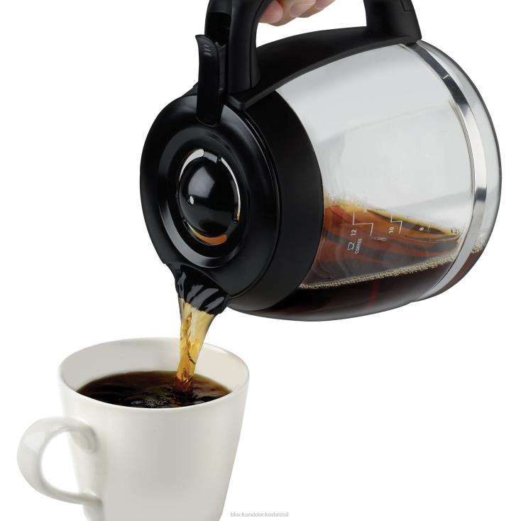 BLACK+DECKER N20D292Cafeteira programável para 12 xícaras cozinha